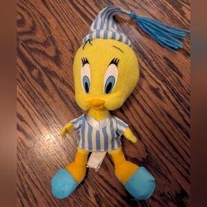 Yellow and Blue Tweety Bird Plush Toy